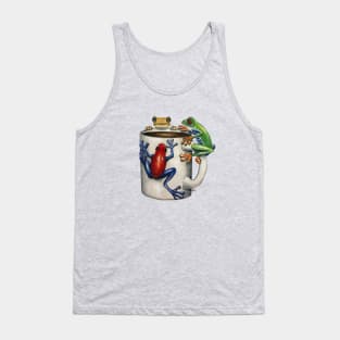 "Coffee Frogs" - Java Jungle collection Tank Top